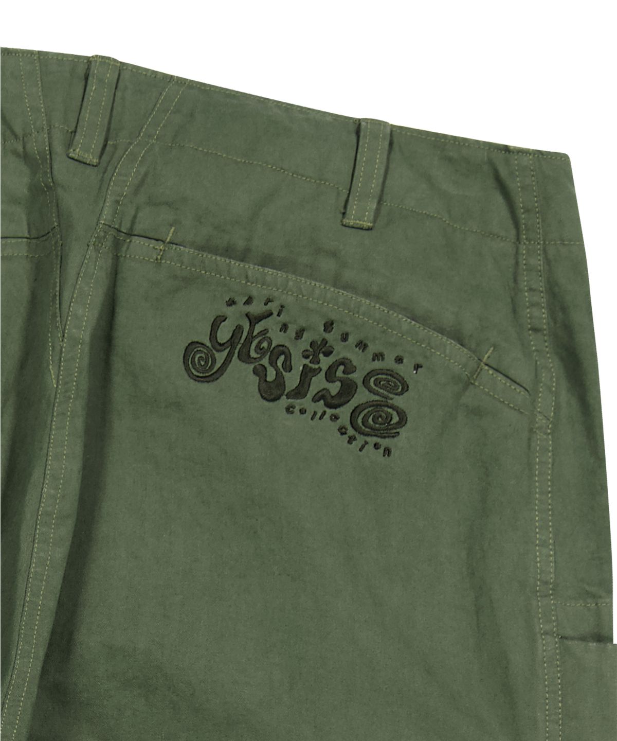 예스아이씨(YESEYESEE) HBT Dyed Field Pants Olive