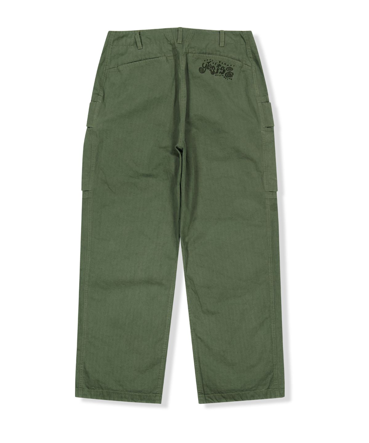 예스아이씨(YESEYESEE) HBT Dyed Field Pants Olive