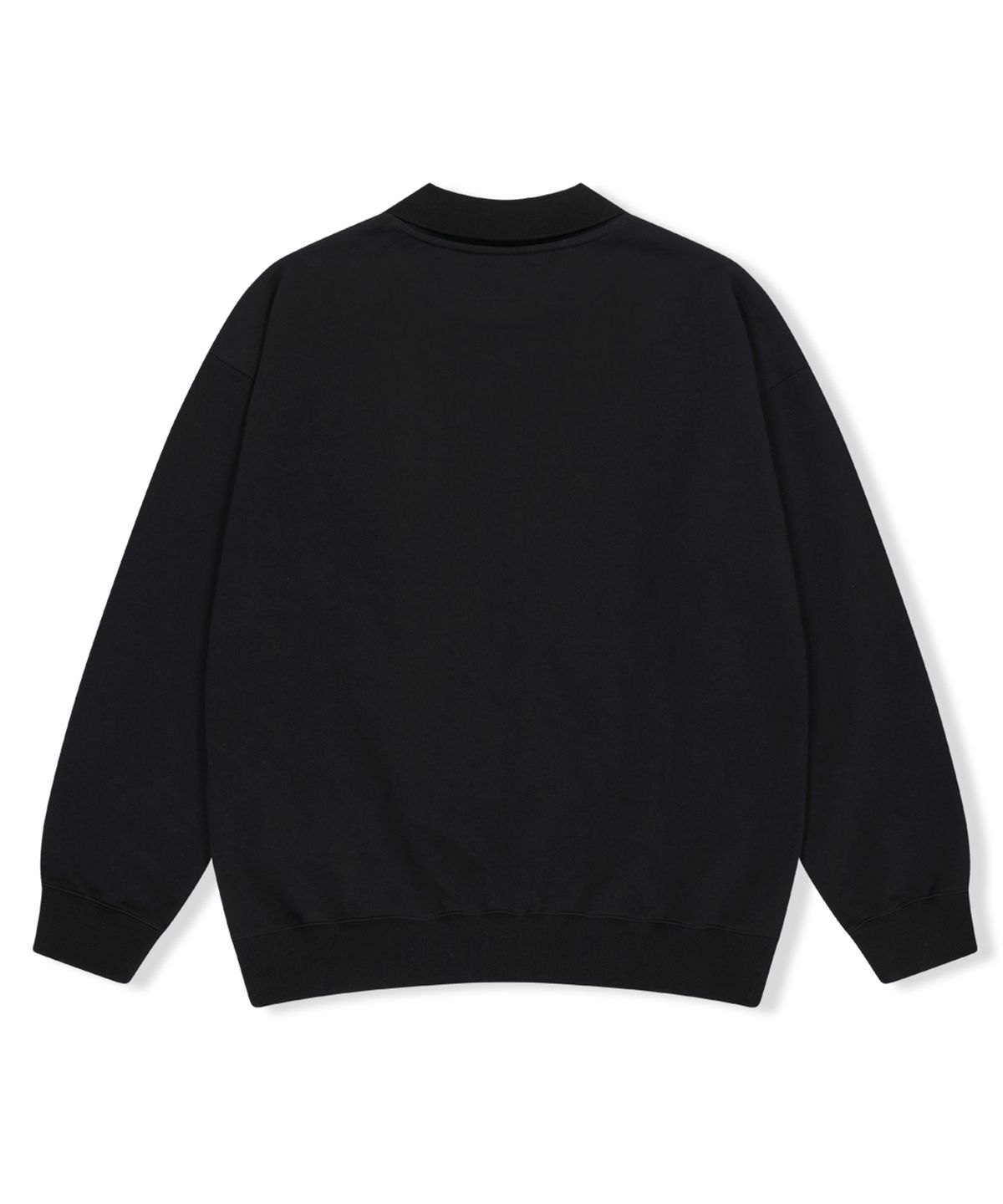 예스아이씨(YESEYESEE) Soki PK Sweatshirts Black