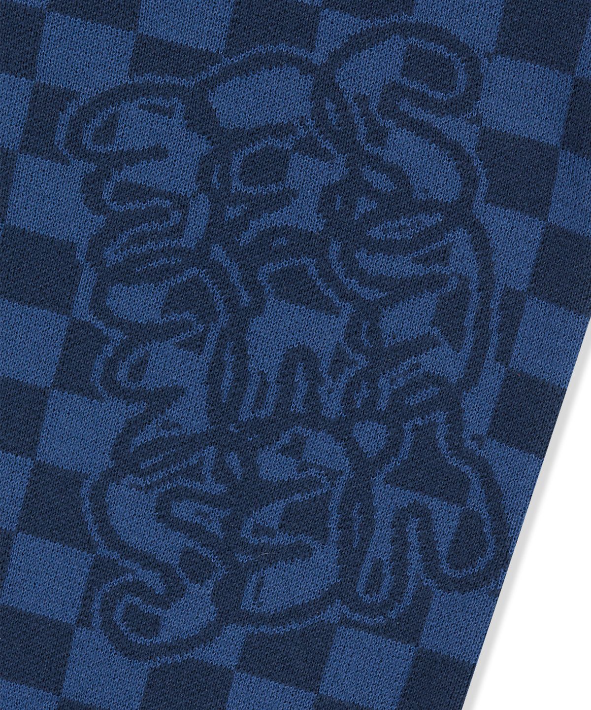 예스아이씨(YESEYESEE) Y.E.S Checkerboard Cardigan Navy