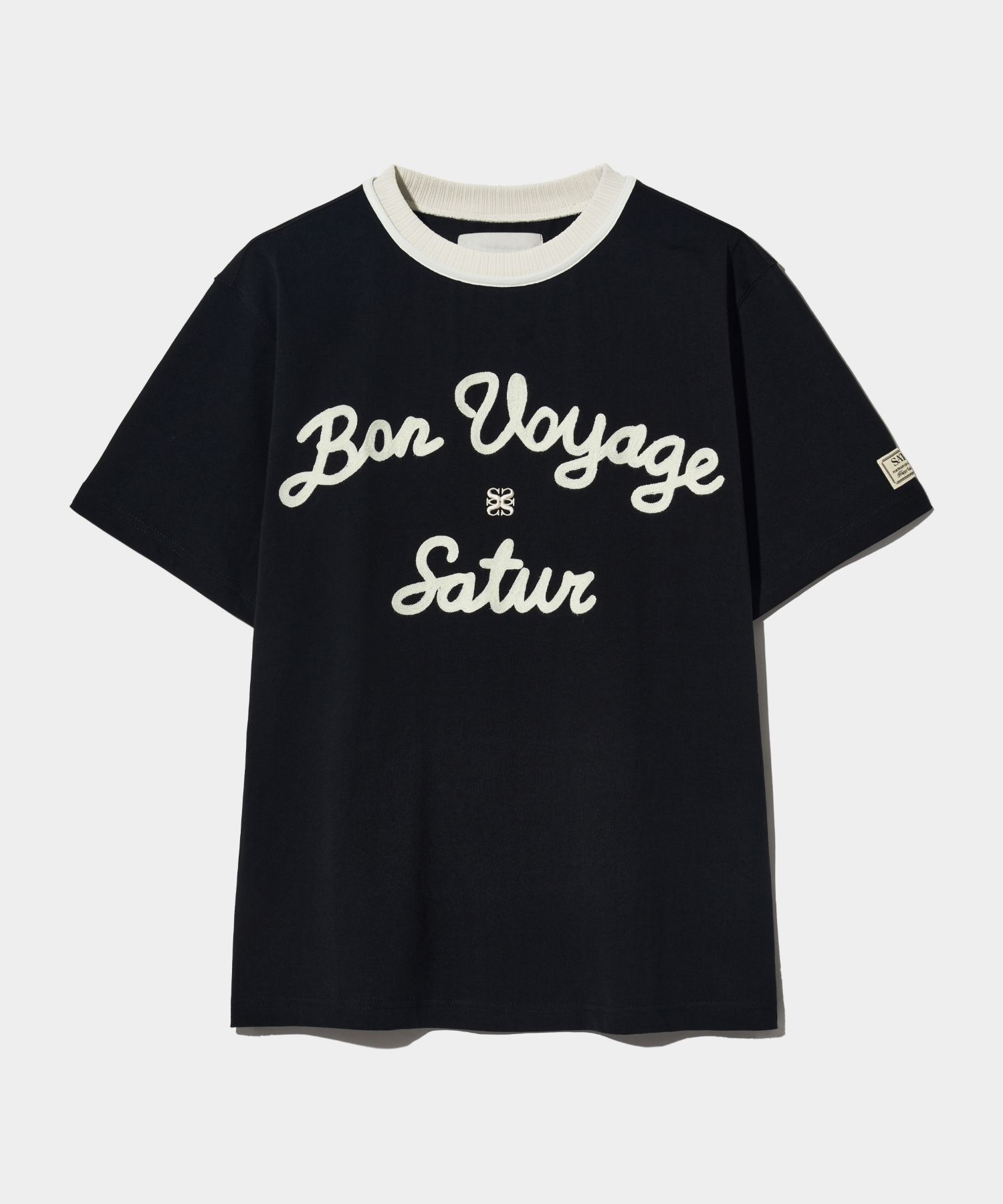 MUSINSA公式 | SATUR Satur Logo Embroidered Voyage Short
