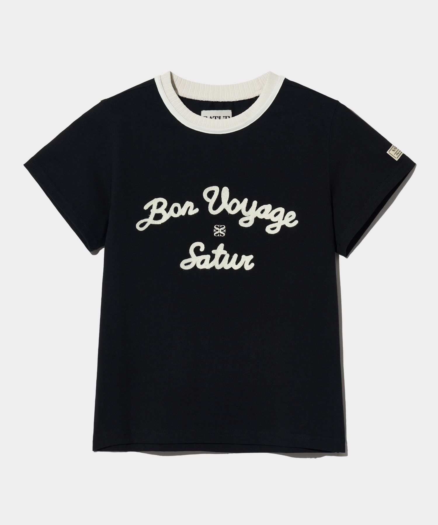 【SATUR】 Classic Small Logo T-Shirt 半袖 Tシャツ MUSINSA | SATUR Classic Small Logo Short-Sleeved T-Shirt