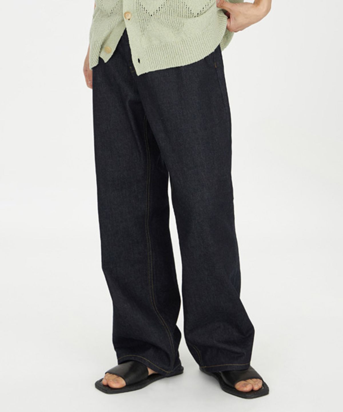 유스(YOUTH) Straight Denim Pants (M) - One Wash