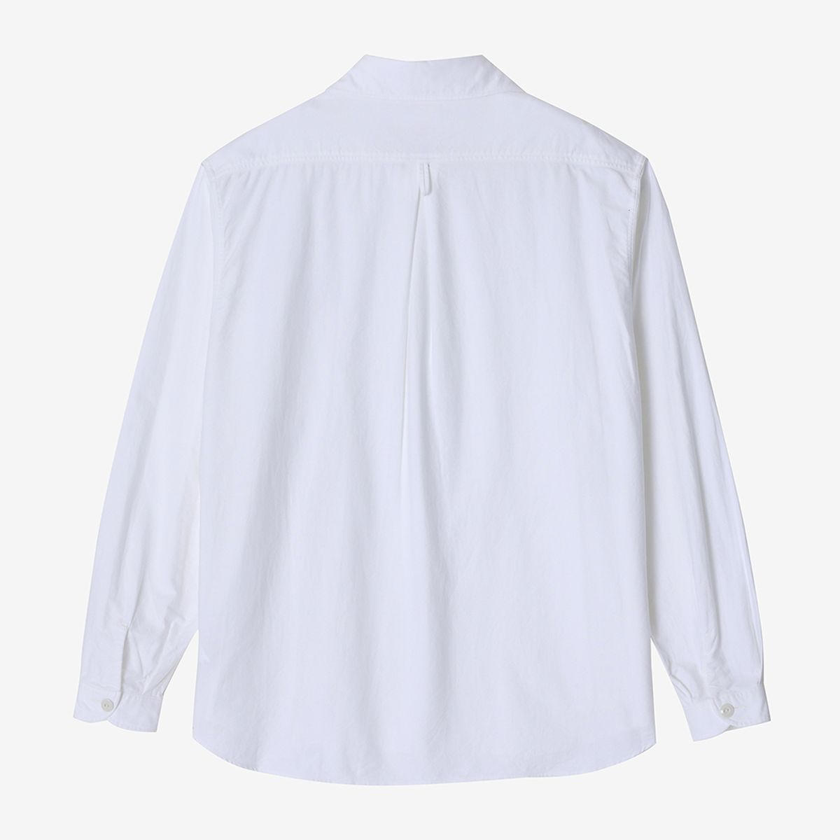 단톤(DANTON) 라운드 칼라 풀오버 셔츠 (WHT) ADTM2313568-WHT