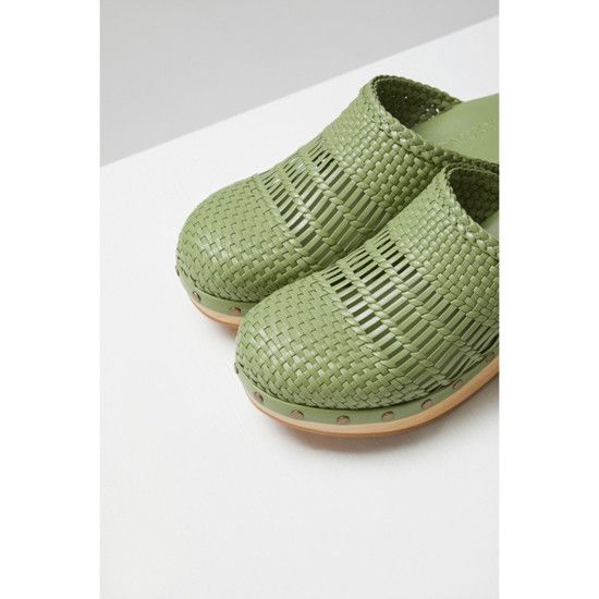 ★韓国人気★Archivepke★Weaving clog MUSINSA公式 | Archivépke Weaving clog(Zucchini)_OK2CX23001GRB