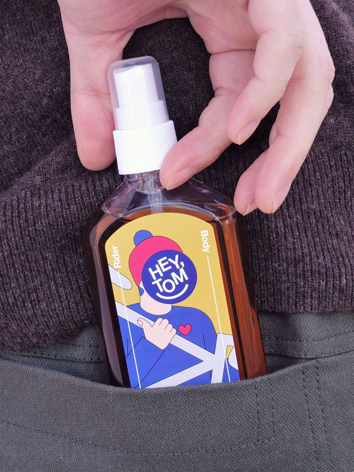 헤이톰(HEYTOM) 하트라이더 바디스프레이 105ml