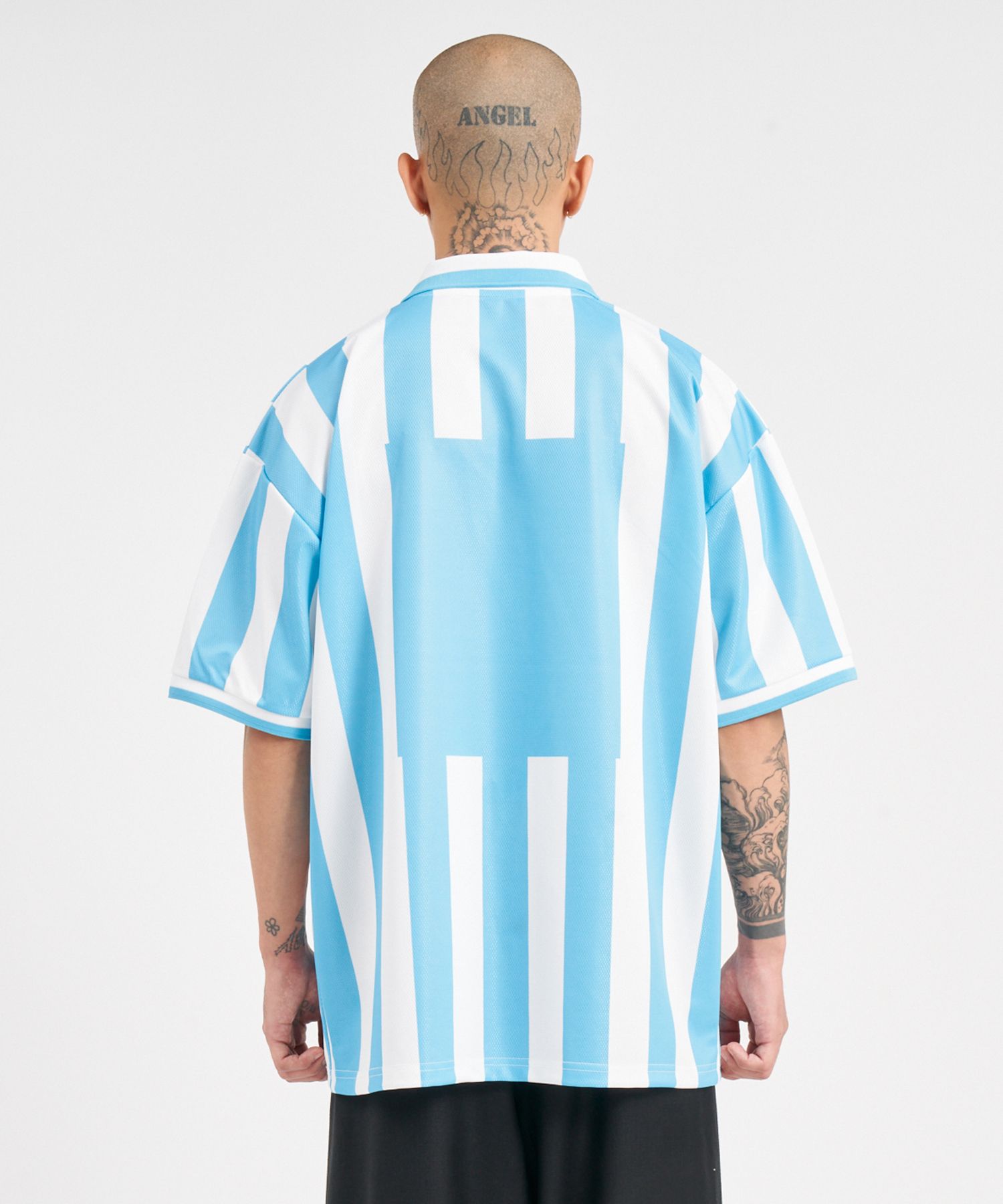 MUSINSA | AJOBYAJO Tribal AJO Soccer Top [SKY BLUE]