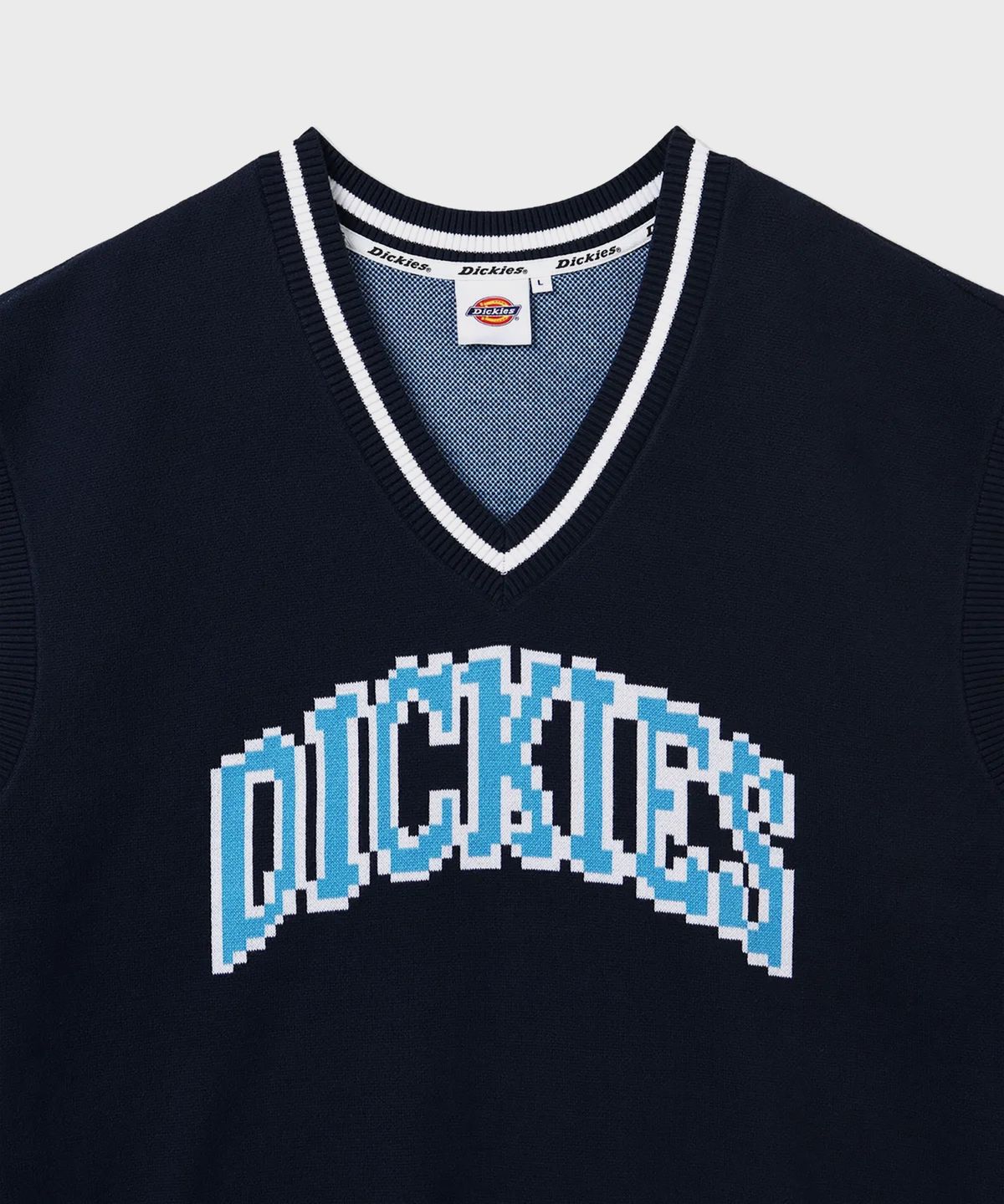 디키즈(DICKIES) 릴렉스드 스웨터 베스트 Dark Navy