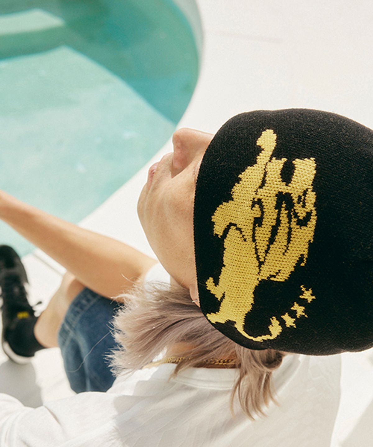 위캔더스(WKNDRS) KING BEANIE (BLACK)