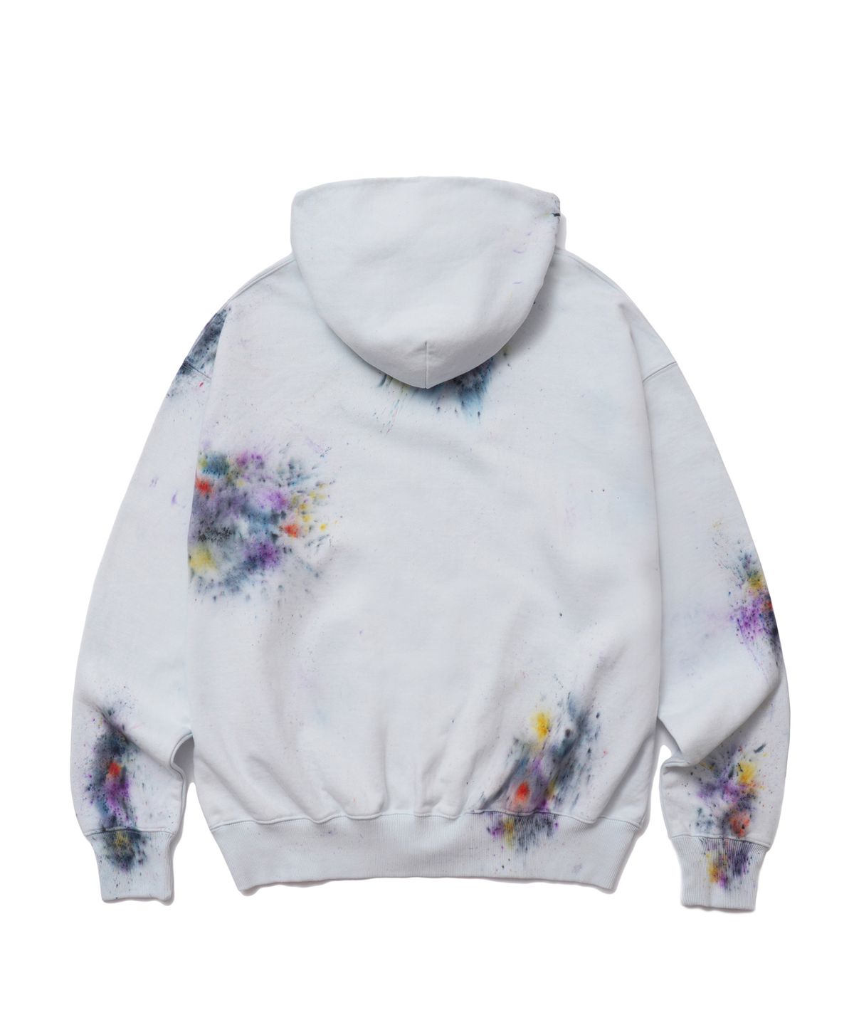 커넥트엑스(CONECTX) No Boundaries Hand Spray Dyed Hoodie (multi/sky-blue ver.)