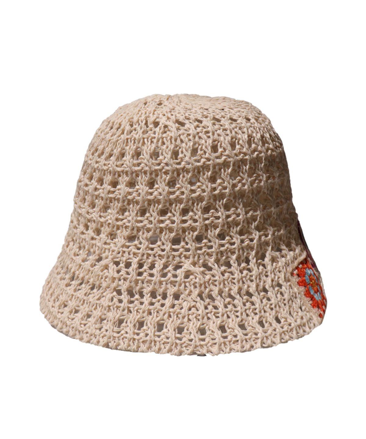 엘케블룸(ELKE BLOEM) FLOWER NET IVORY BUCKET HAT