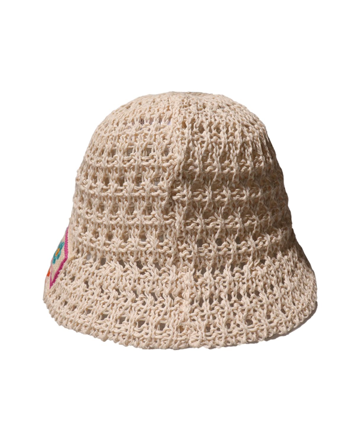 엘케블룸(ELKE BLOEM) FLOWER NET IVORY BUCKET HAT