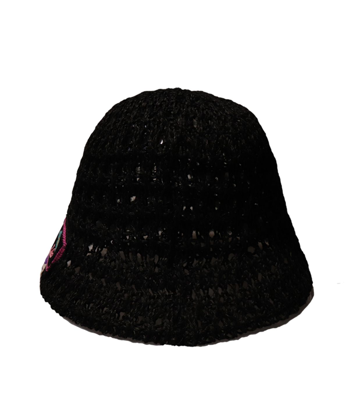 엘케블룸(ELKE BLOEM) FLOWER NET BLACK BUCKET HAT