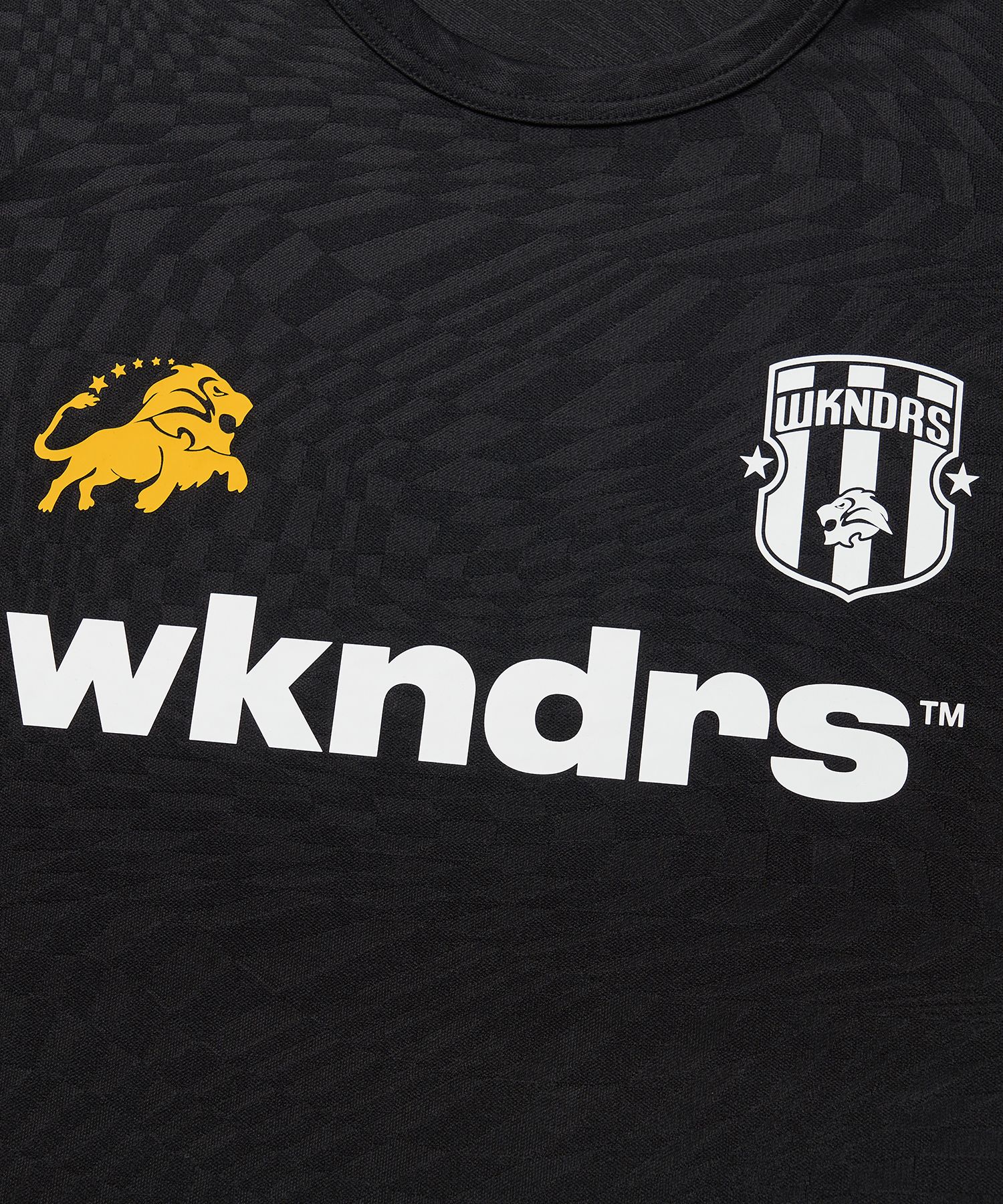 ◆WKNDRS KING SOCCER SS JERSEY/3色◆ MUSINSA | WKNDRS KING SOCCER SS JERSEY (S.BLUE)