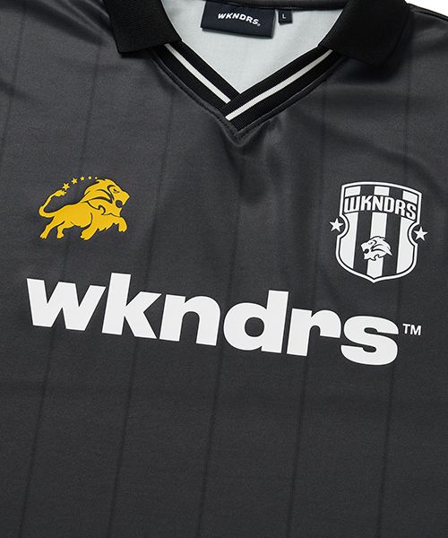 MUSINSA | WKNDRS KING SOCCER JERSEY (BLACK)