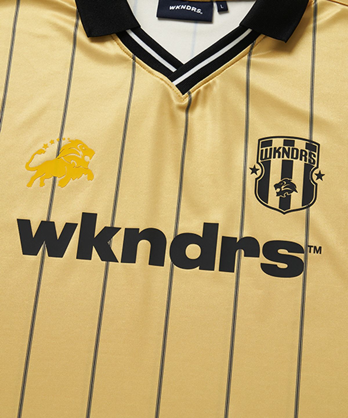 위캔더스(WKNDRS) KING SOCCER JERSEY (YELLOW)