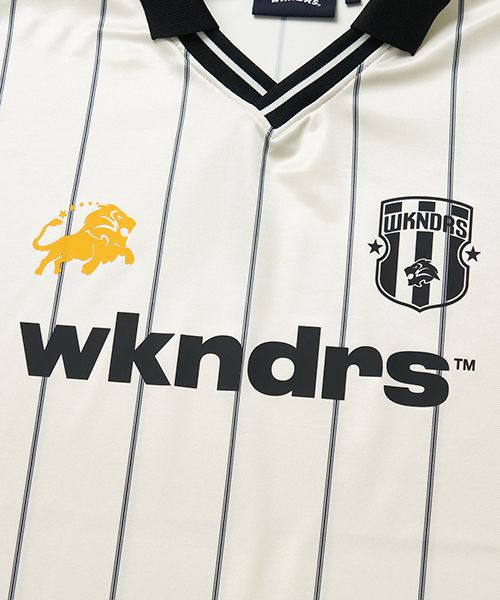 MUSINSA | WKNDRS KING SOCCER JERSEY (IVORY)