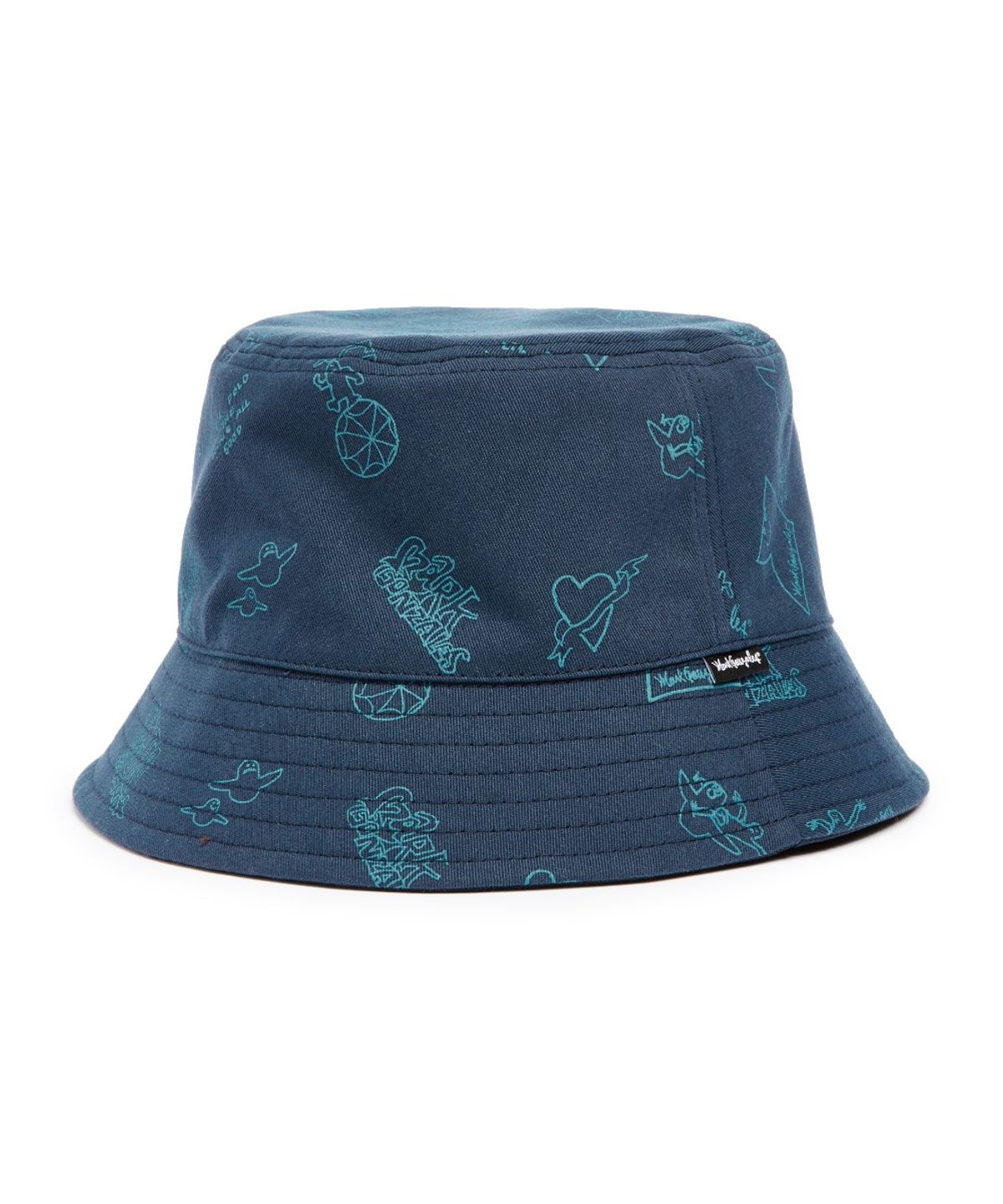 마크곤잘레스(MARK GONZALES) Reversible Pattern Hat - NAVY