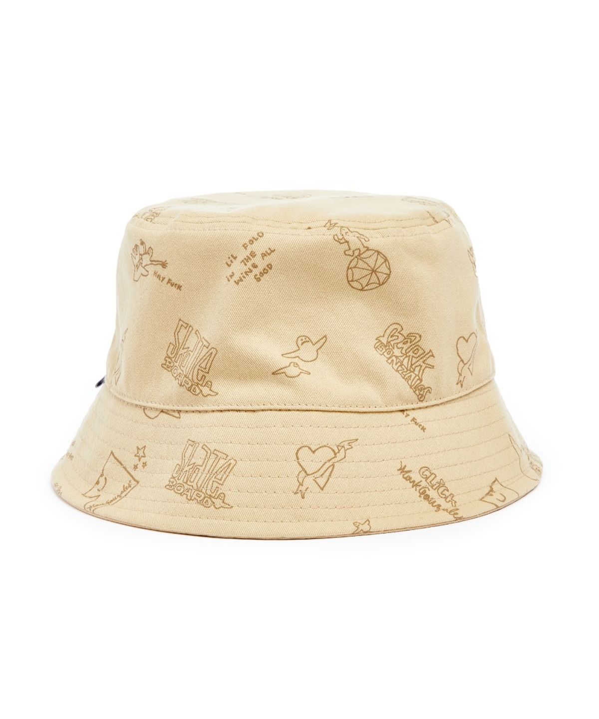 마크곤잘레스(MARK GONZALES) Reversible Pattern Hat - BEIGE
