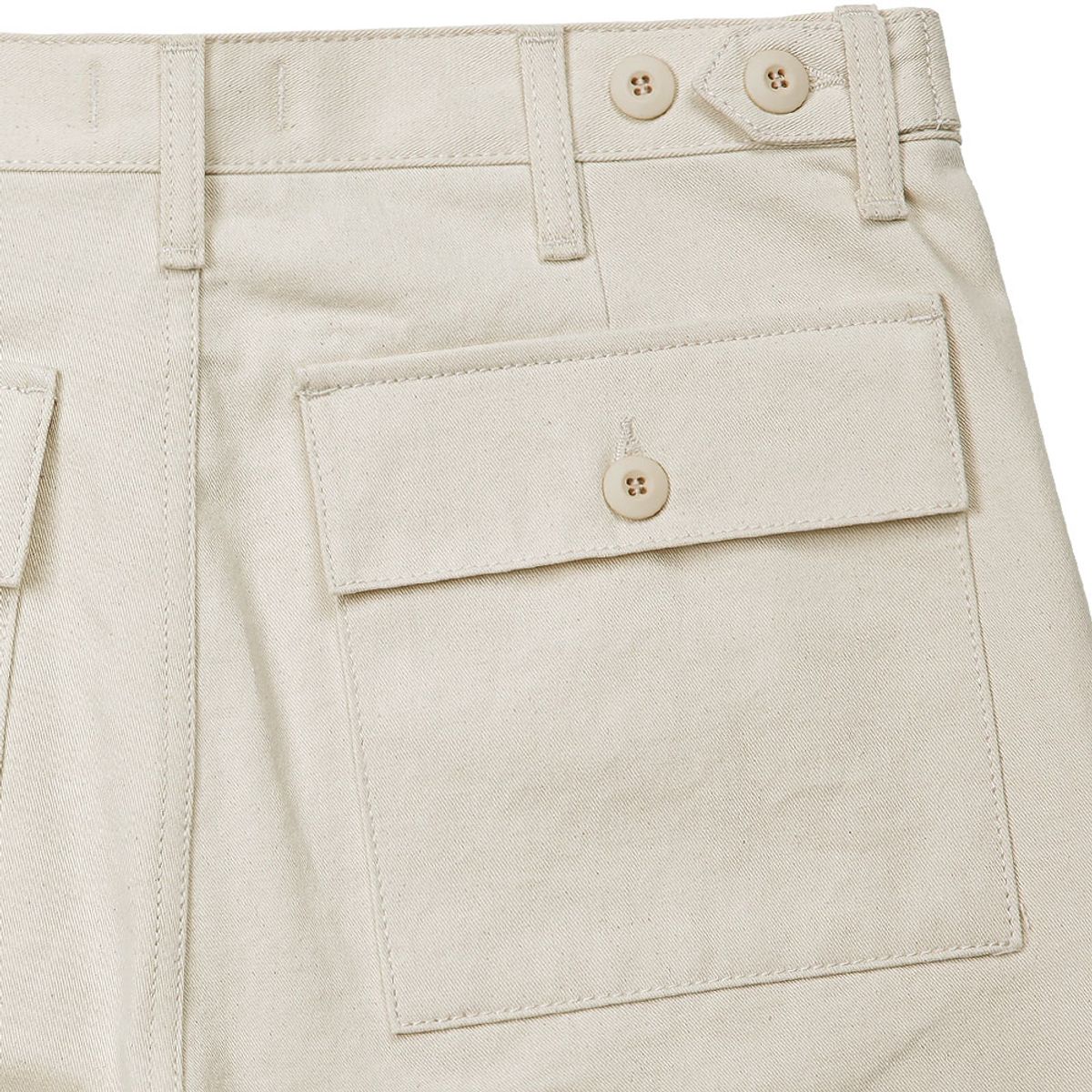 솔티(SORTIE) Utility Fatigue Pants (Ivory)