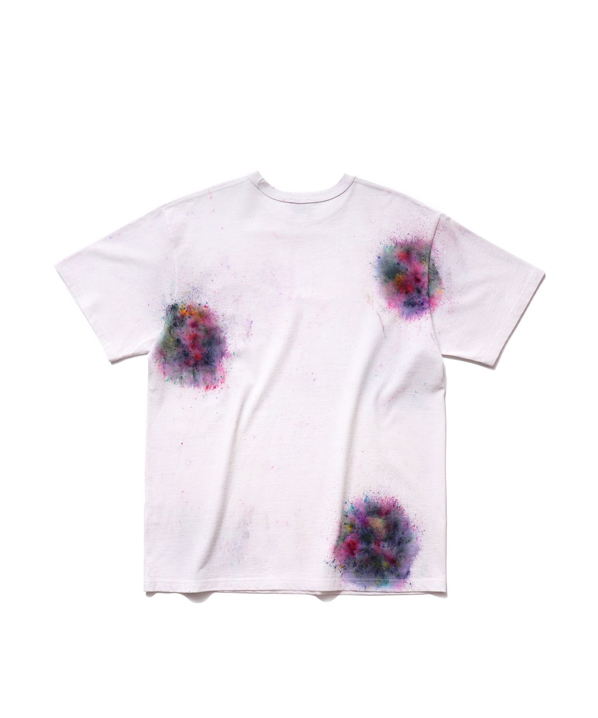 커넥트엑스(CONECTX) No Boundaries Hand Spray Dyed T-shirt (multi/white ver.)