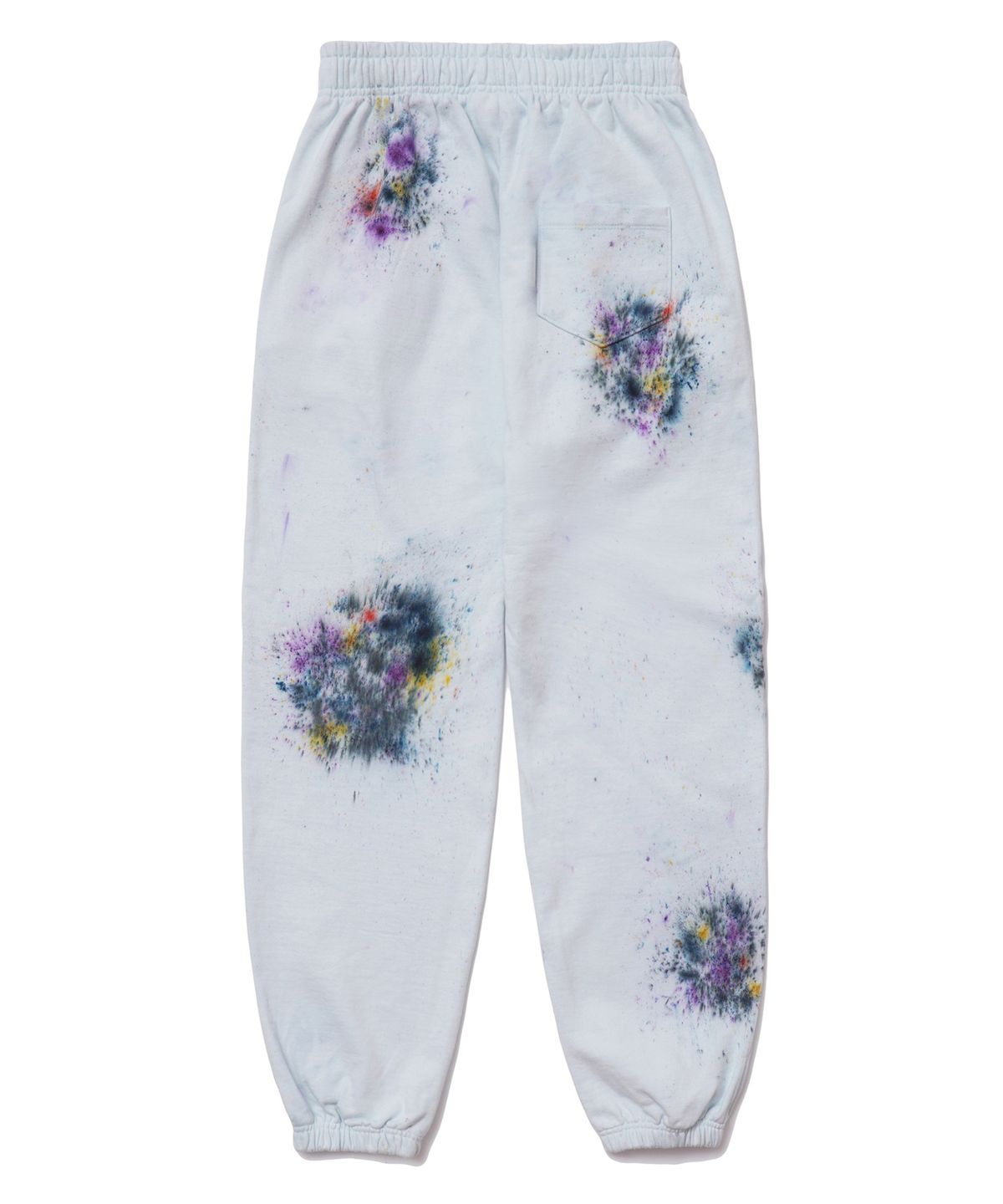 커넥트엑스(CONECTX) No Boundaries Hand Spray Dyed Sweatpants (multi/sky-blue ver.)