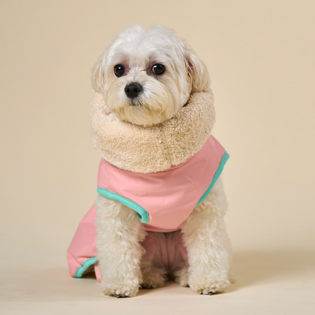 엔젤도그(ANGEL DOG) 개따뜨텍 강아지 패딩 Pink