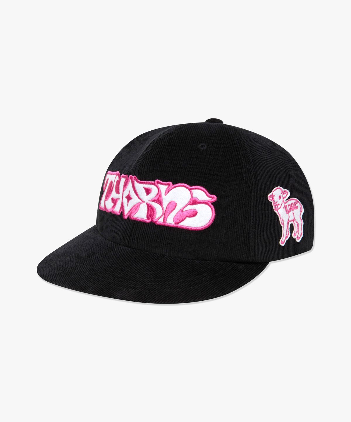 엘엠씨(LMC) THORNS LAMB CORDUROY 6PANEL CAP black