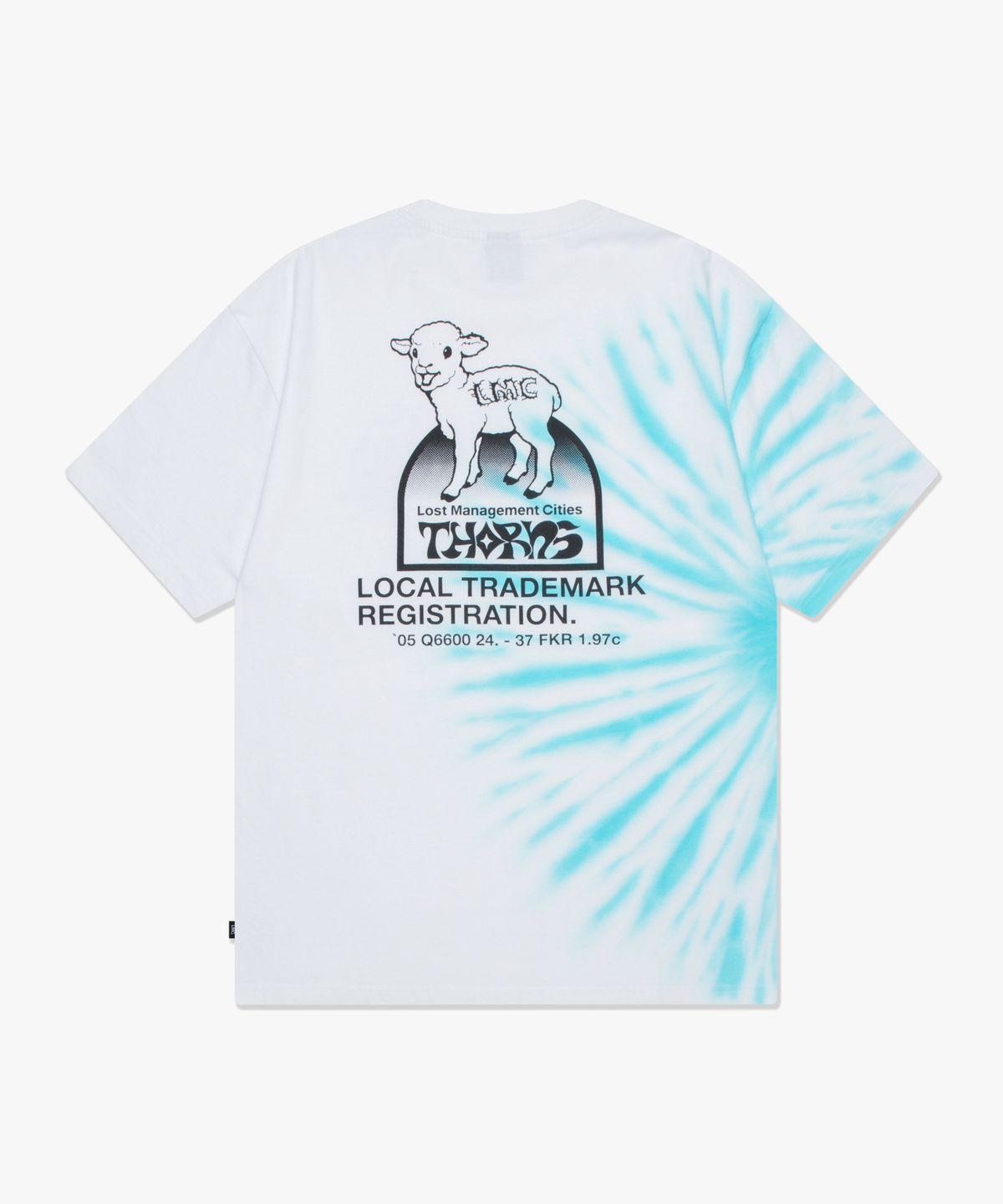 엘엠씨(LMC) THORNS TIE DYE LAMB TEE white