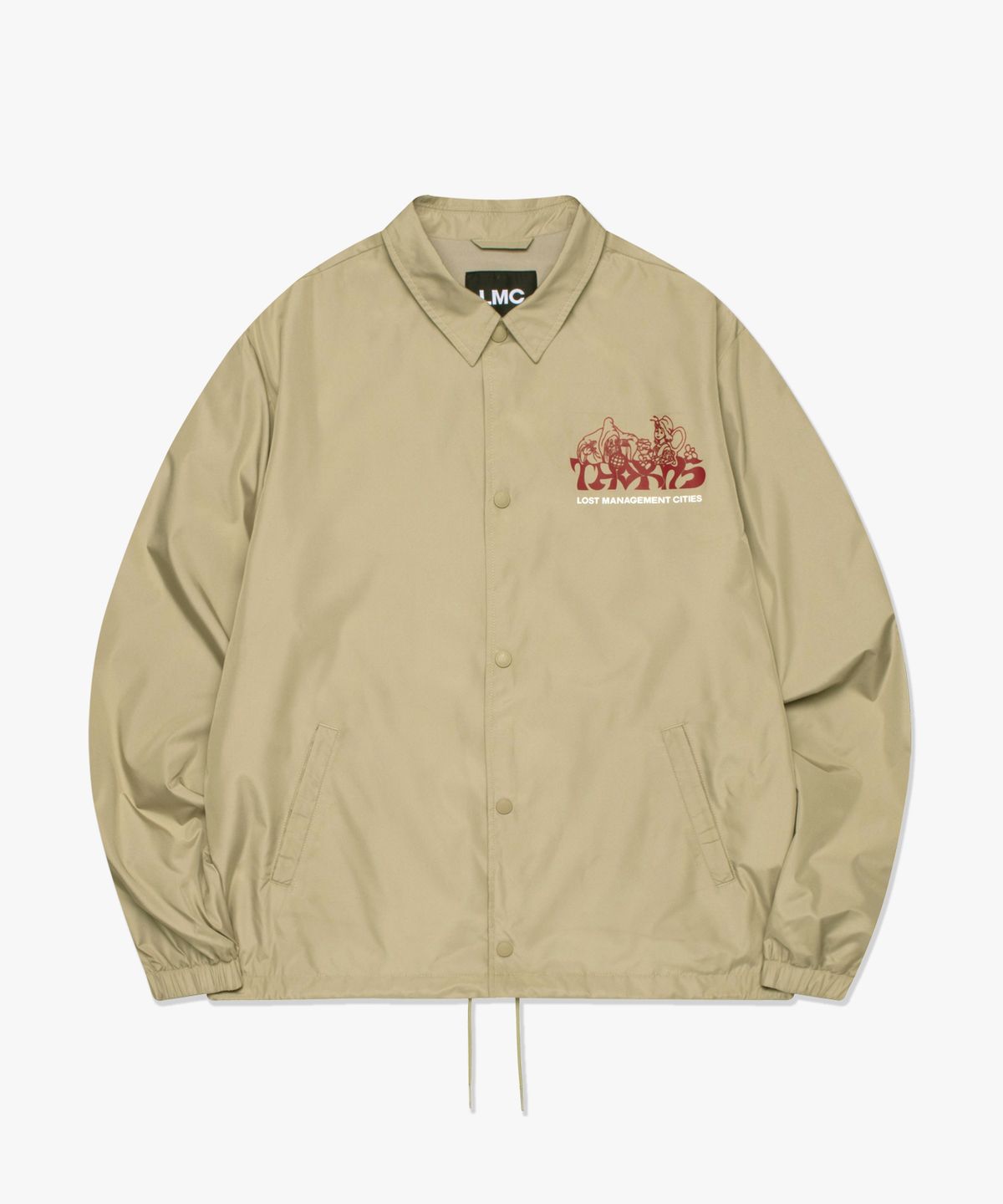 엘엠씨(LMC) THORNS WIZARD COACH JACKET beige