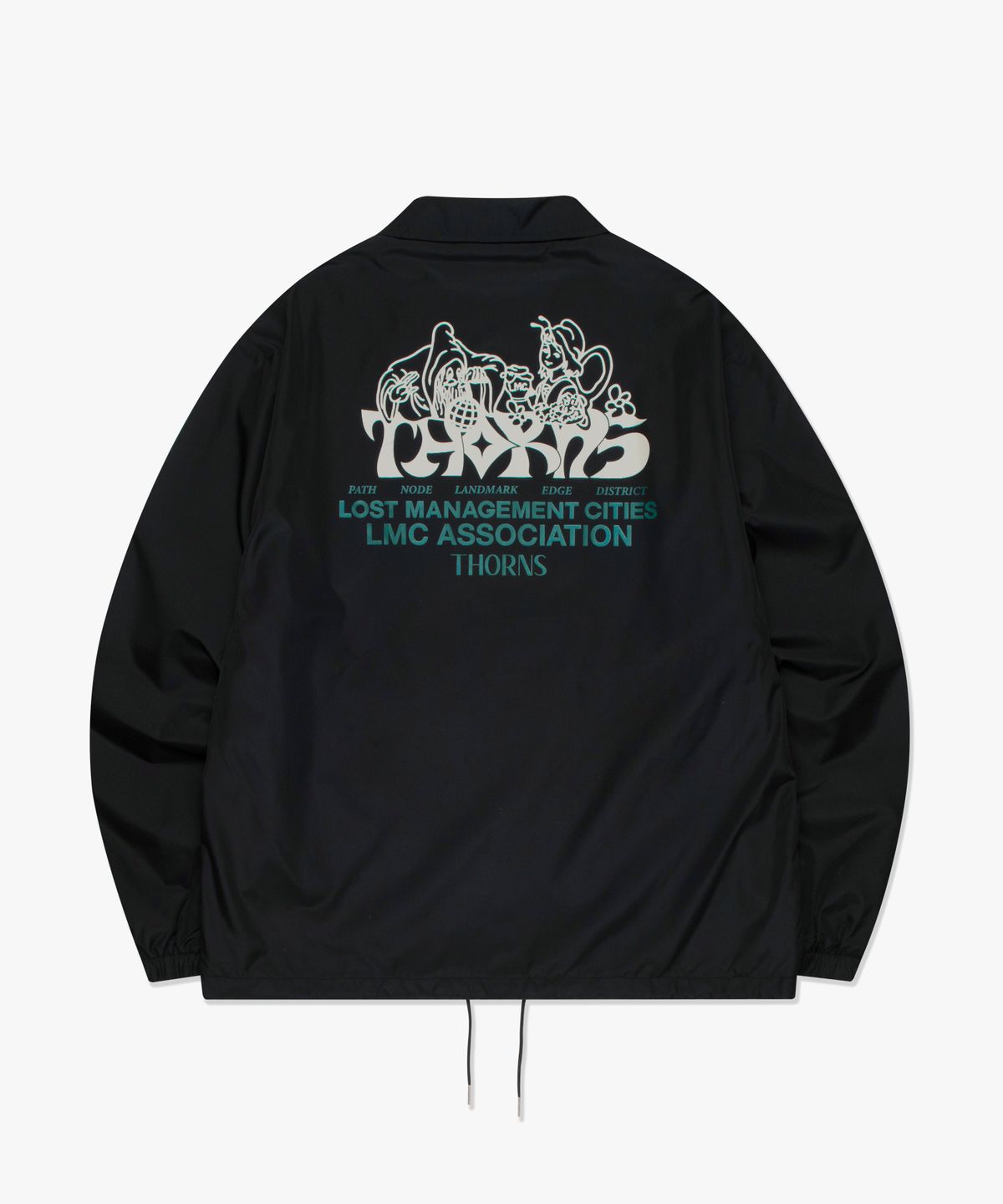 엘엠씨(LMC) THORNS WIZARD COACH JACKET black