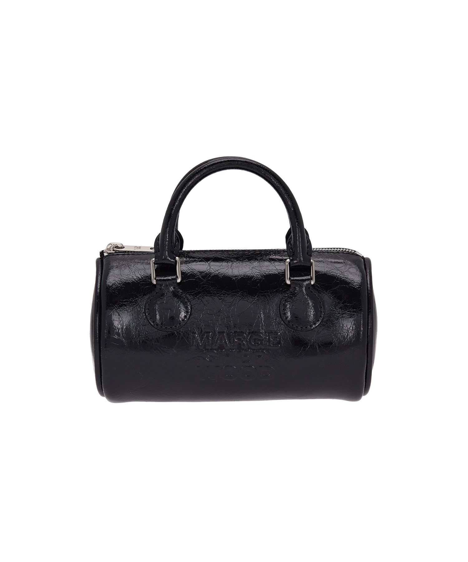 [MARGESHERWOOD] LOG BAG ★すぐ品切れ★ Margesherwood Log Medium Shoulder Bag - Washed Brown Pullup