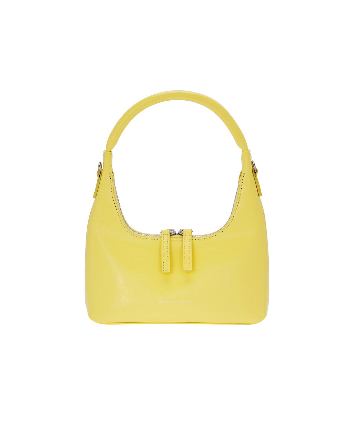마지셔우드(MARGESHERWOOD) HOBO MINI + STRAP - lemon crinkle