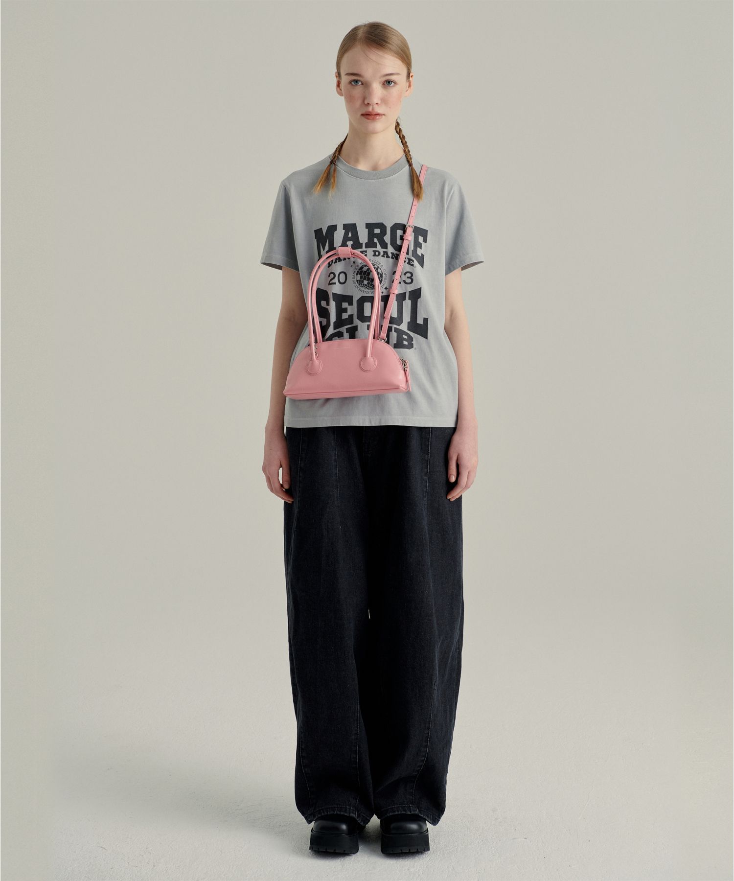 MUSINSA | MARGESHERWOOD BESSETTE SHOULDER + STRAP - candy