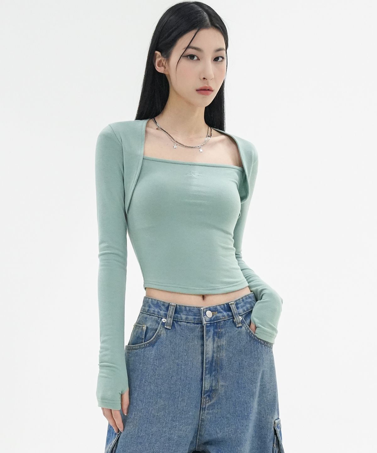 어반드레스(AVANDRESS) BELL Bolero Crop T - 4COL