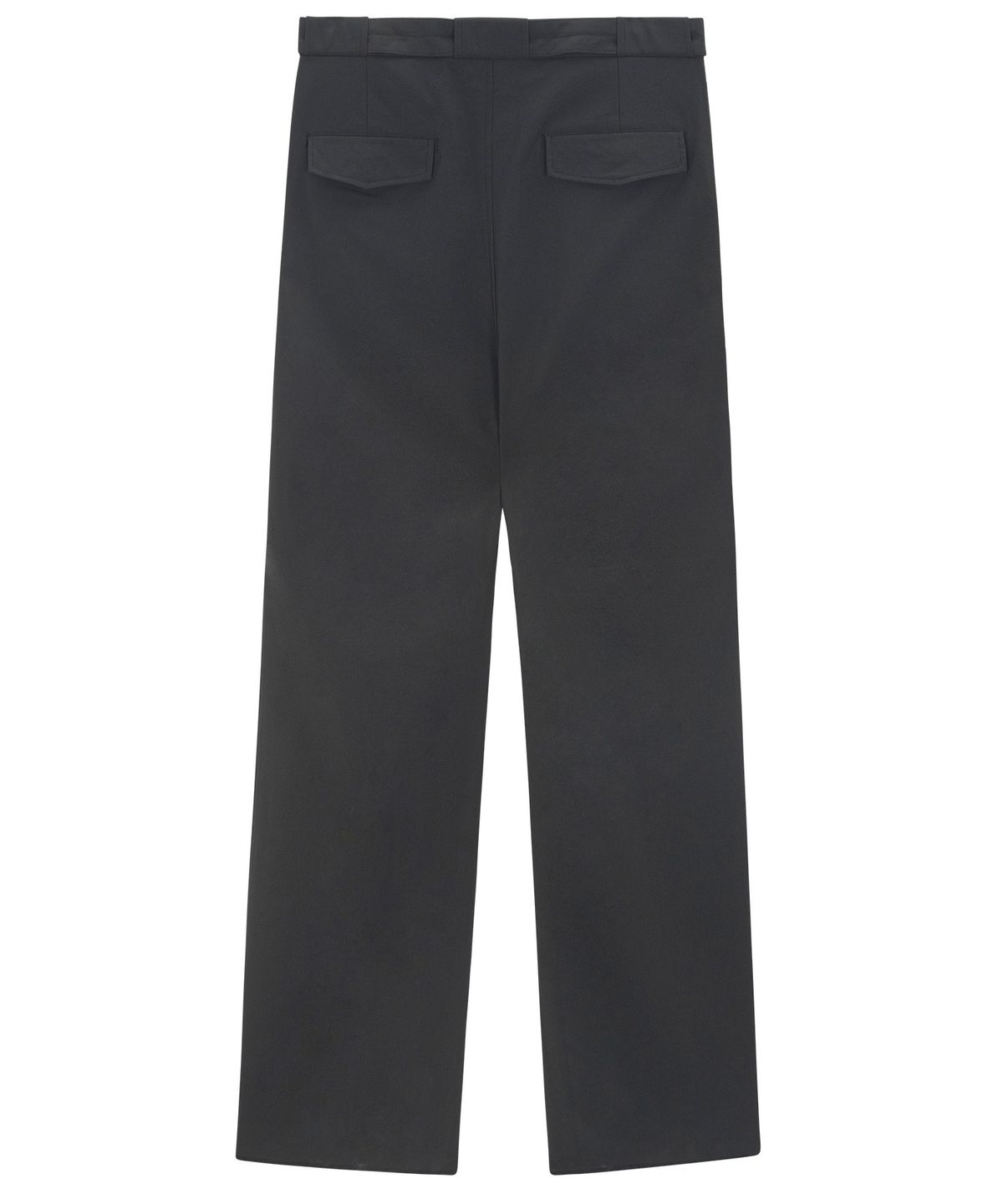 이지오(EZIO) Belted Pocket Wide Pants - Black