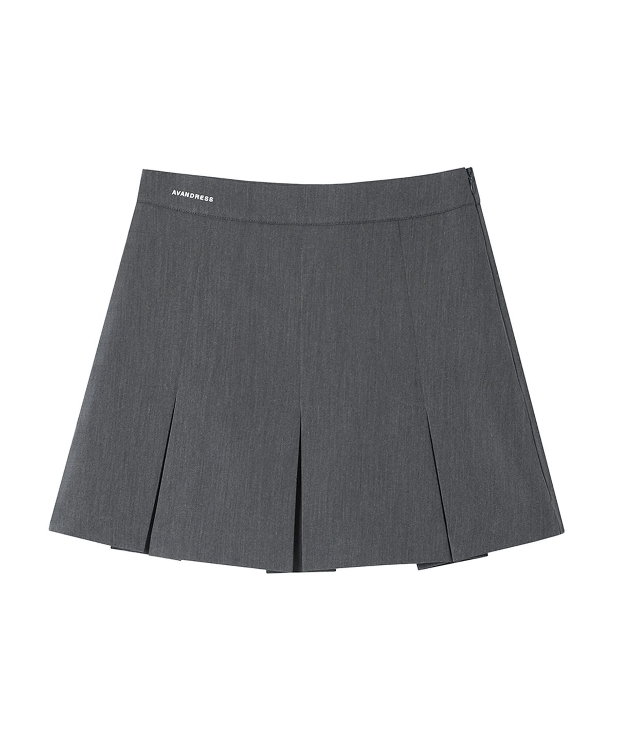 어반드레스(AVANDRESS) Stacey pleats Skirt CHARCOAL