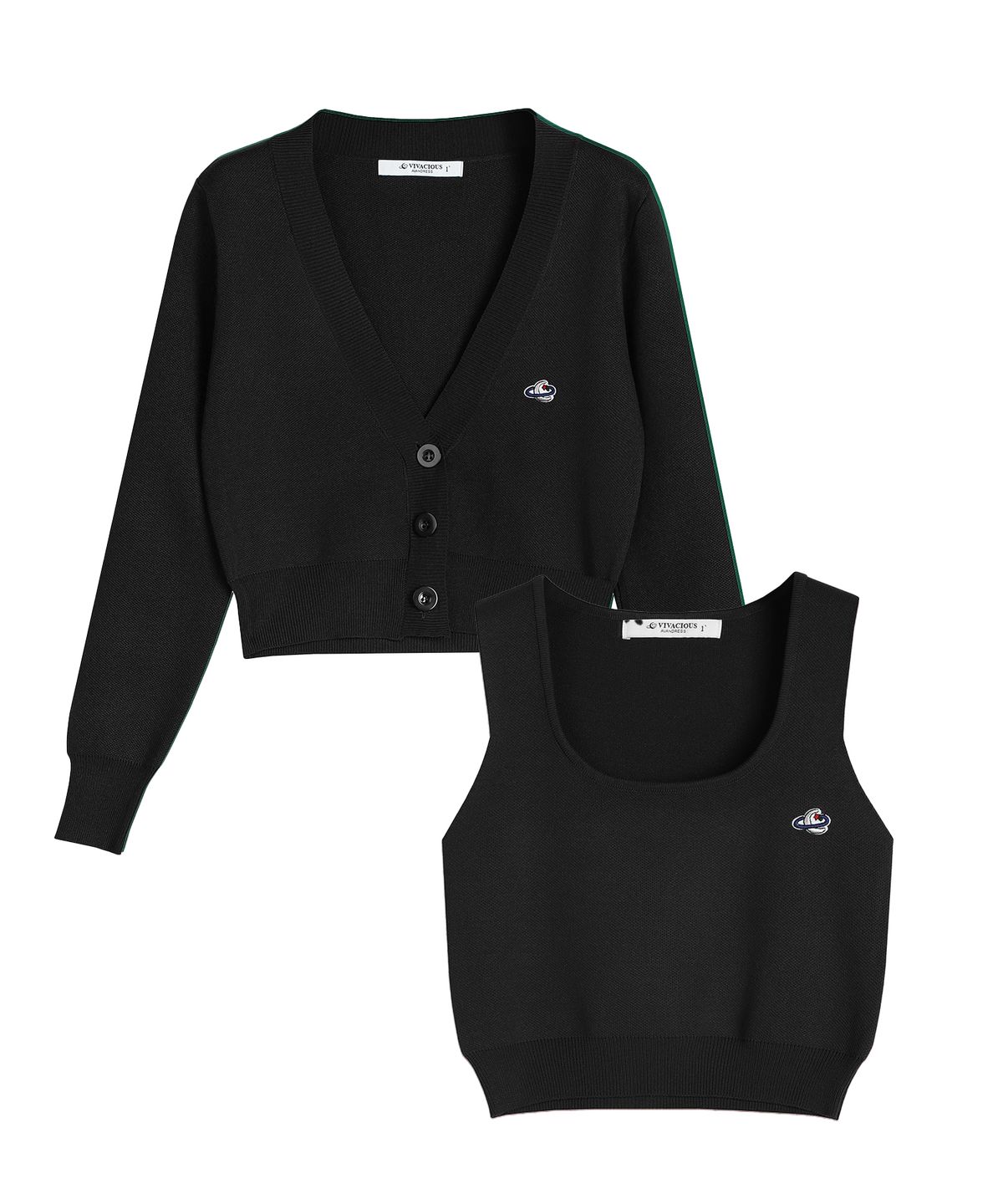 어반드레스(AVANDRESS) Minimal Crop Sleeveless Set - 4COL