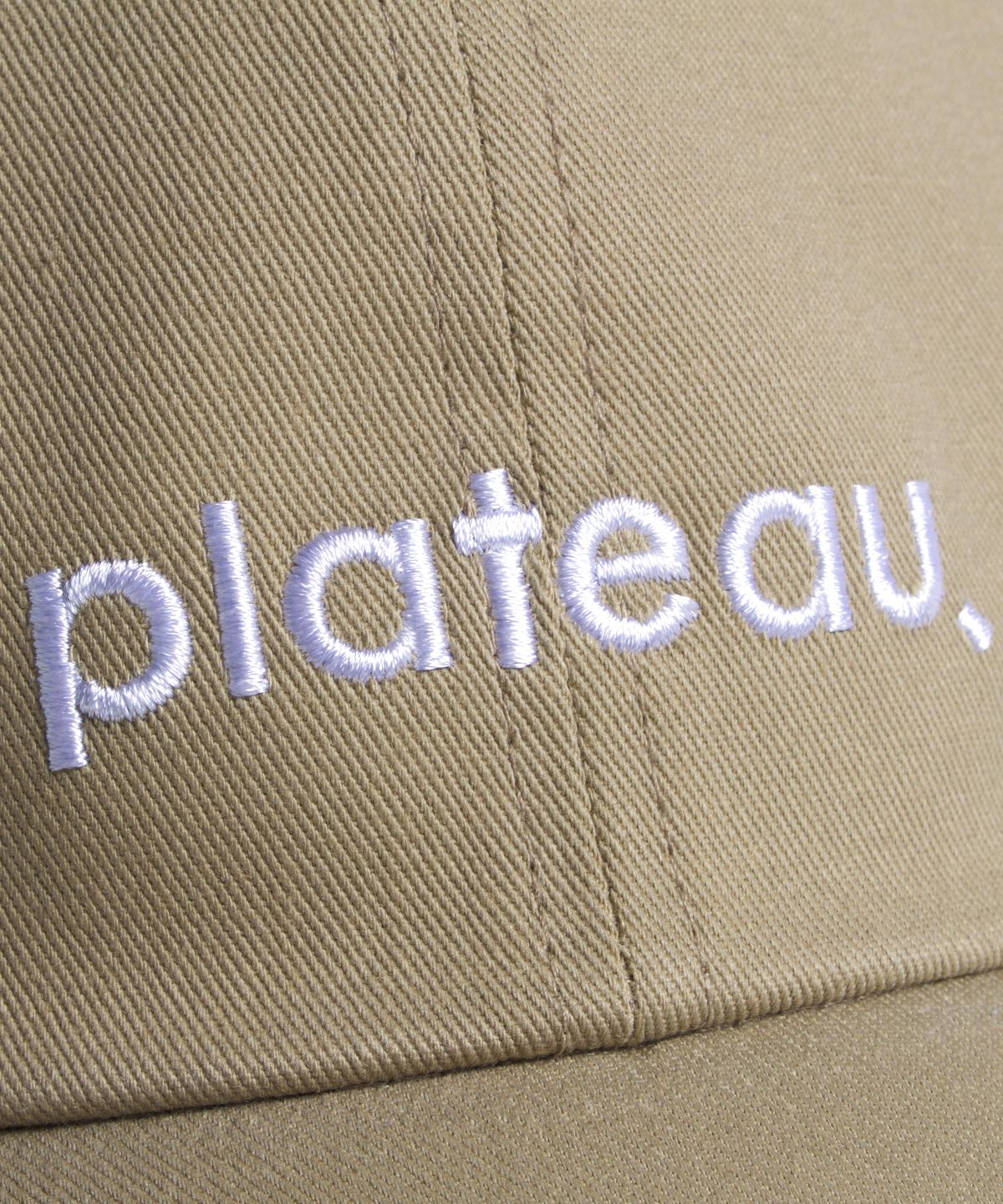 플래토(PLATEAU) PLATEAU VTG CAP BEIGE