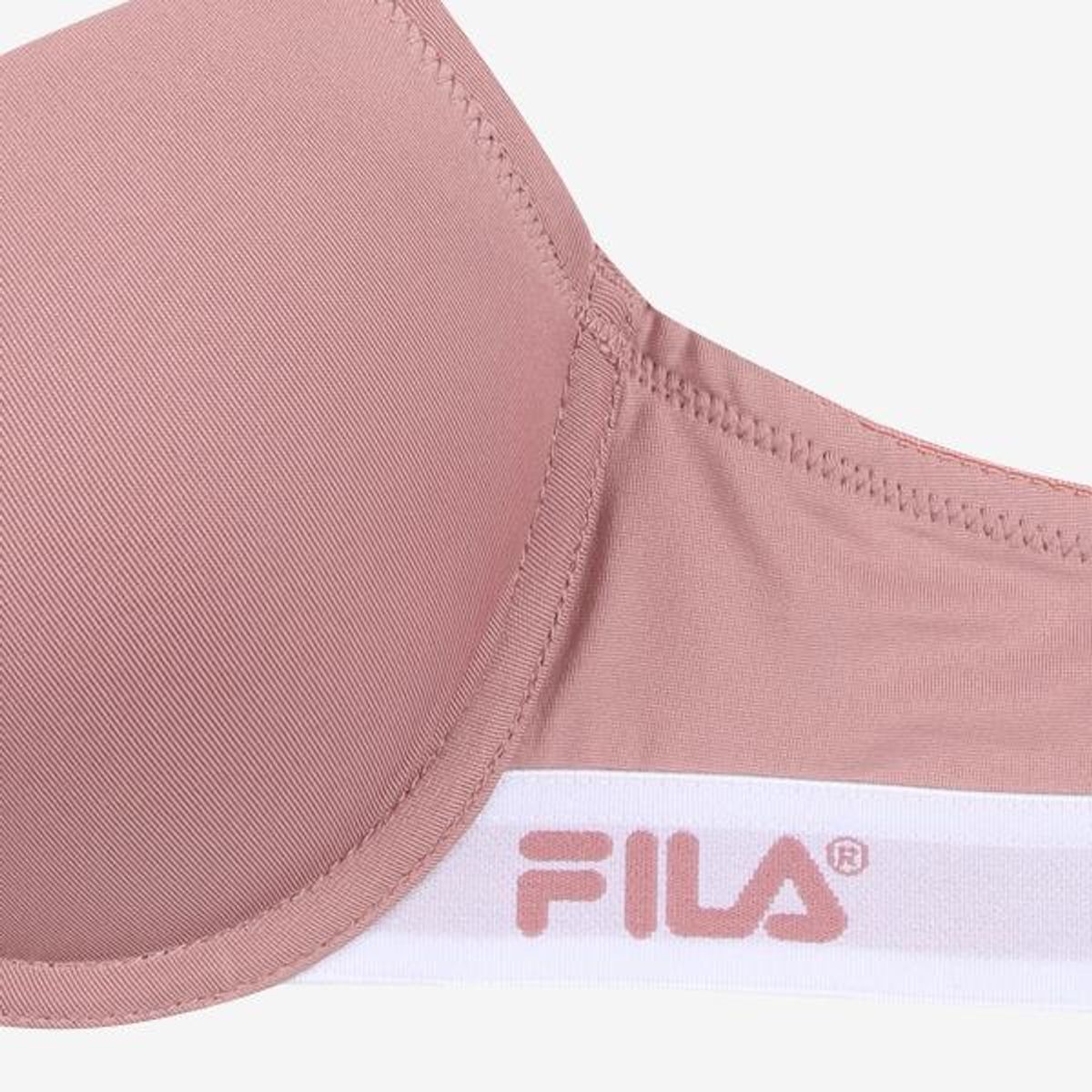 휠라언더웨어(FILA UNDERWEAR) 리니어로고 밴드 와이어 브라(FI4BAG2101FARO)