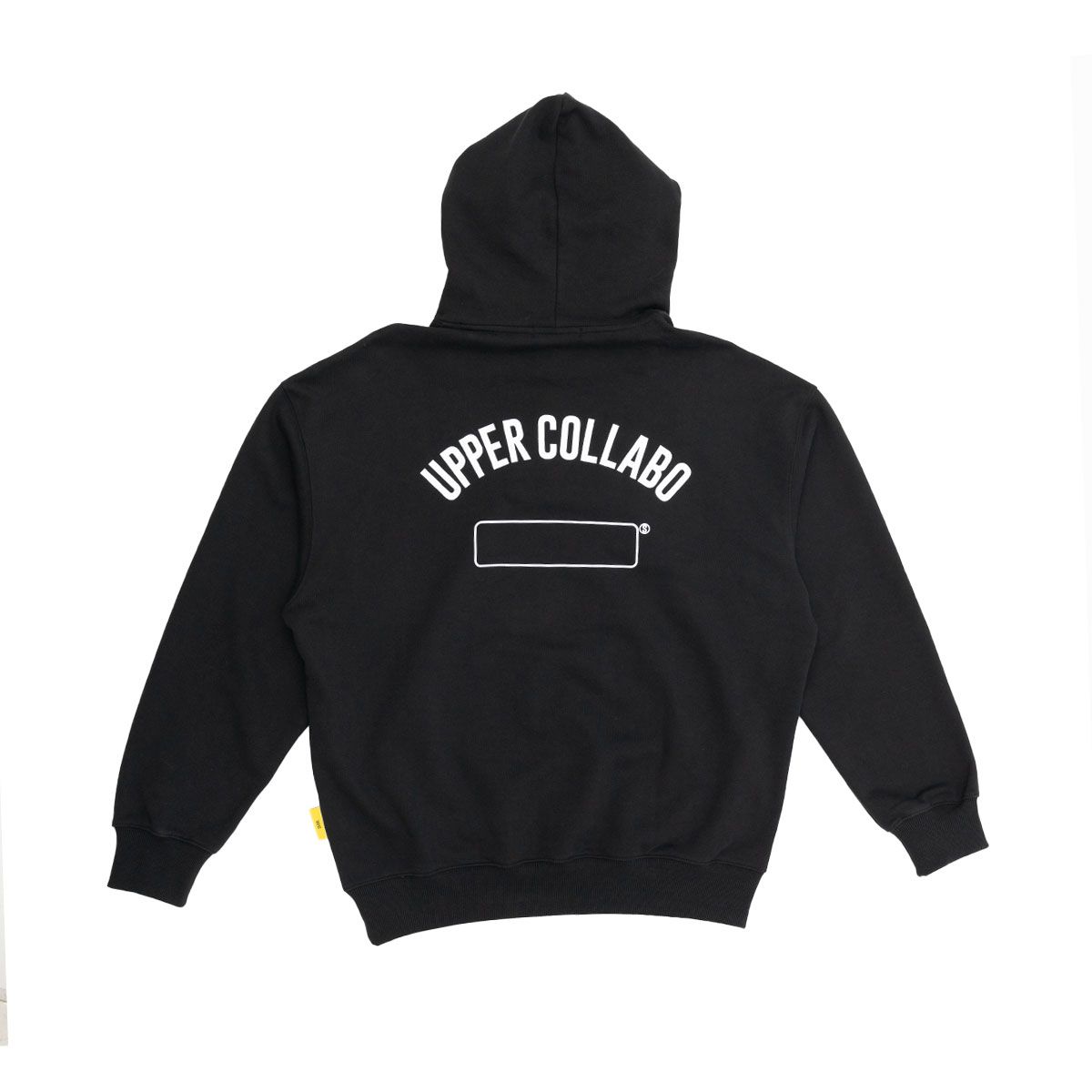 어퍼콜라보(UPPERCOLLABO) 블랭크 후디 블랙