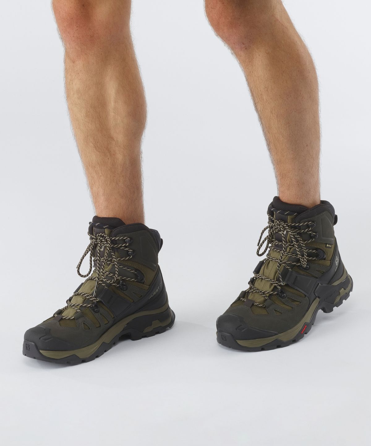 살로몬(SALOMON) 퀘스트 4 GTX - 올리브 나이트:피트:사파리 / L41292500