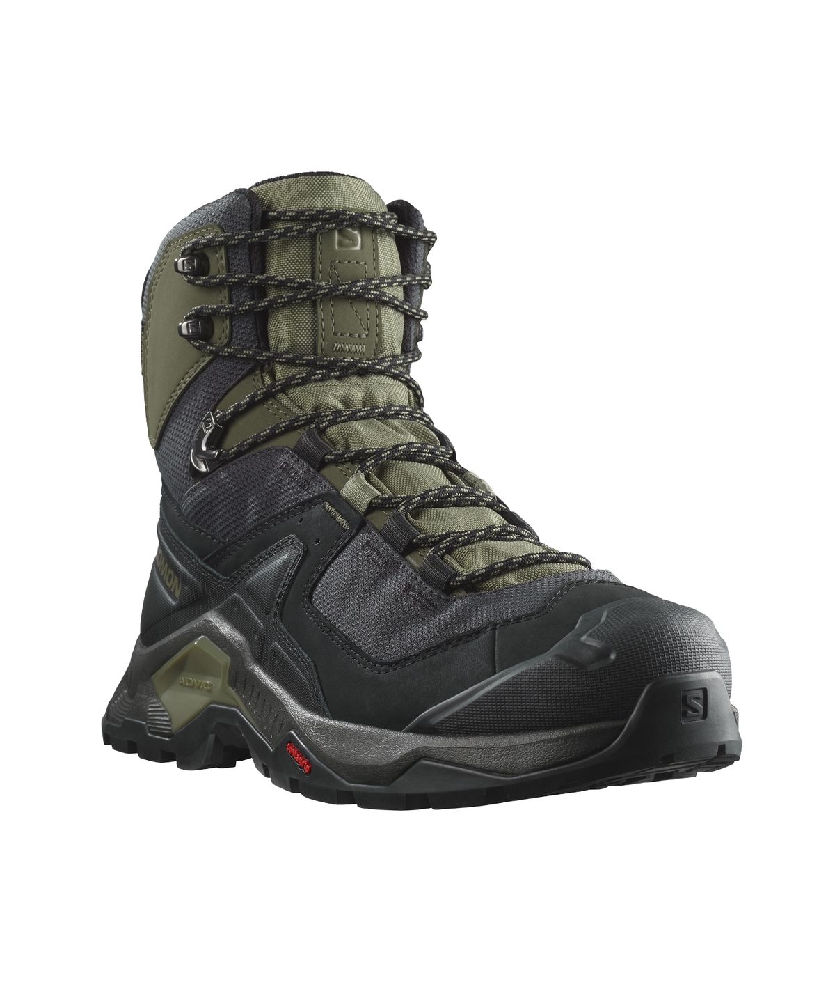 살로몬(SALOMON) 퀘스트 엘리먼트 GTX - 블랙:딥 리첸 그린:올리브 나이트 / L41457100