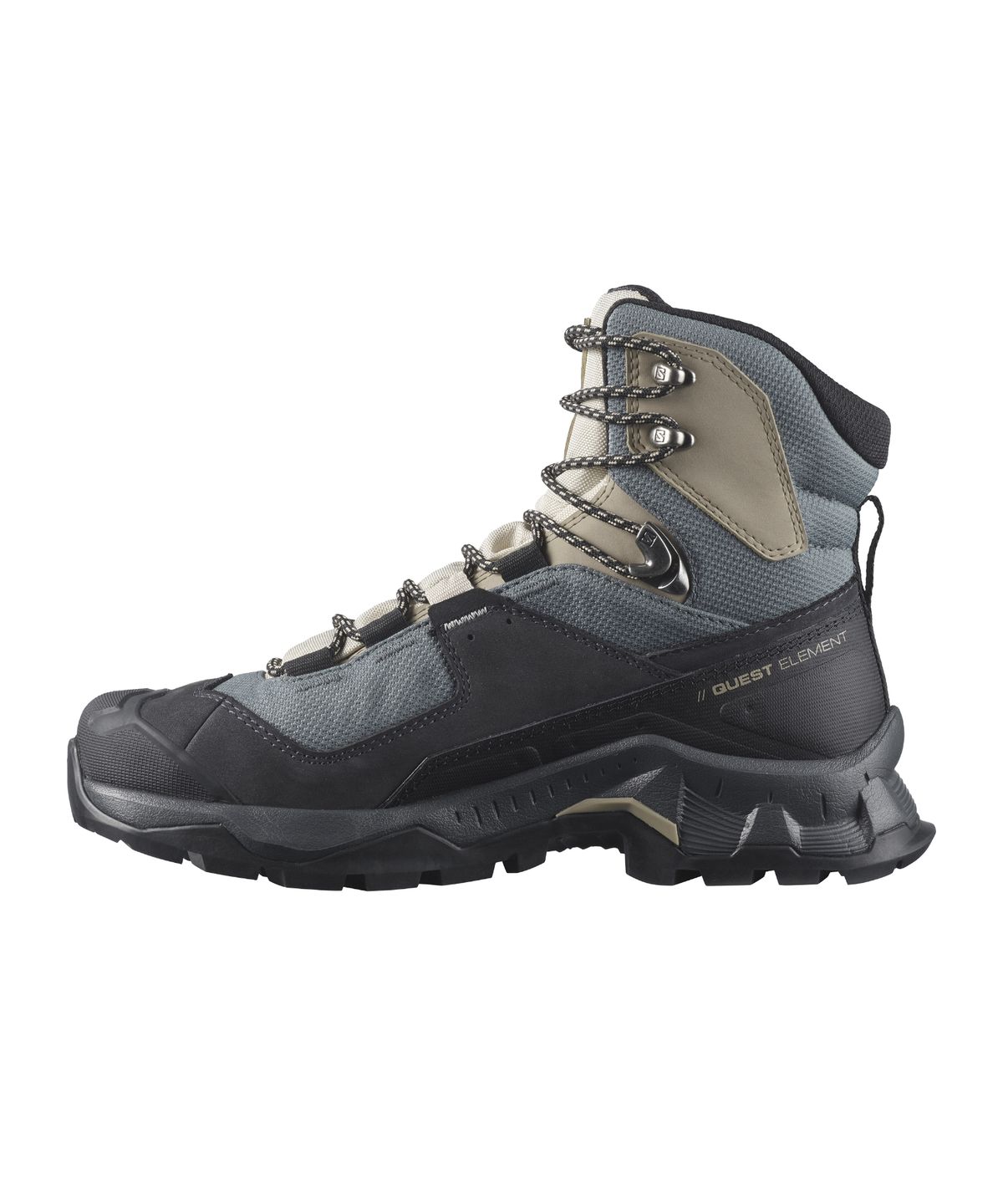 살로몬(SALOMON) 퀘스트 엘리먼트 GTX W - 에보니:레이니 데이:스토미 웨더 / L41457400
