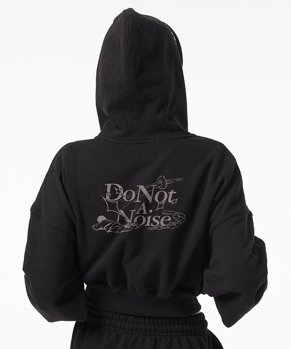 아티스트웨어(ARTISTWEAR) [ATW] 해프닝 크롭후드집업
