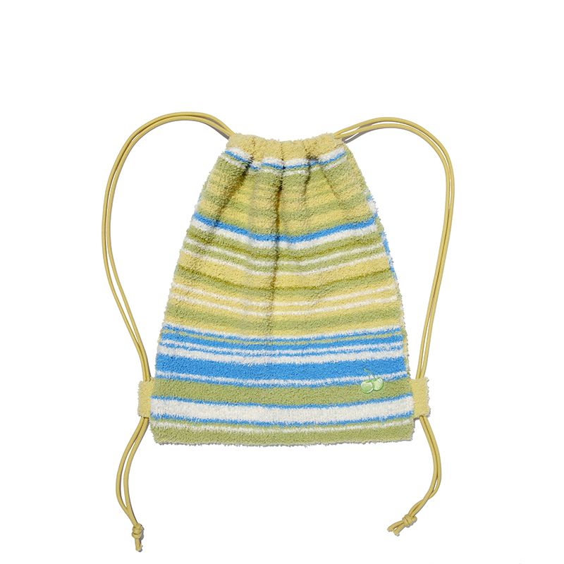 [ KIRSH ]★CHERRY KNIT SLING BAG MUSINSA公式 | KIRSH Cherry Knit Sling Bag [Lime]