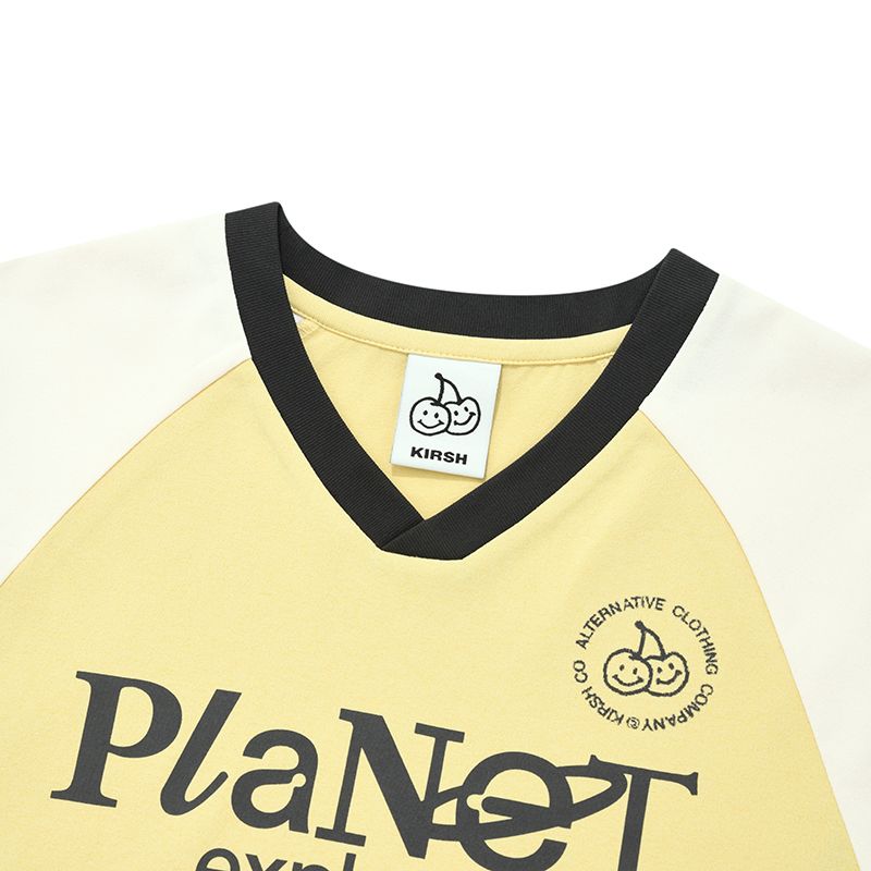 MUSINSA | KIRSH Doodle Cherry Sports Jersey Long Sleeve T