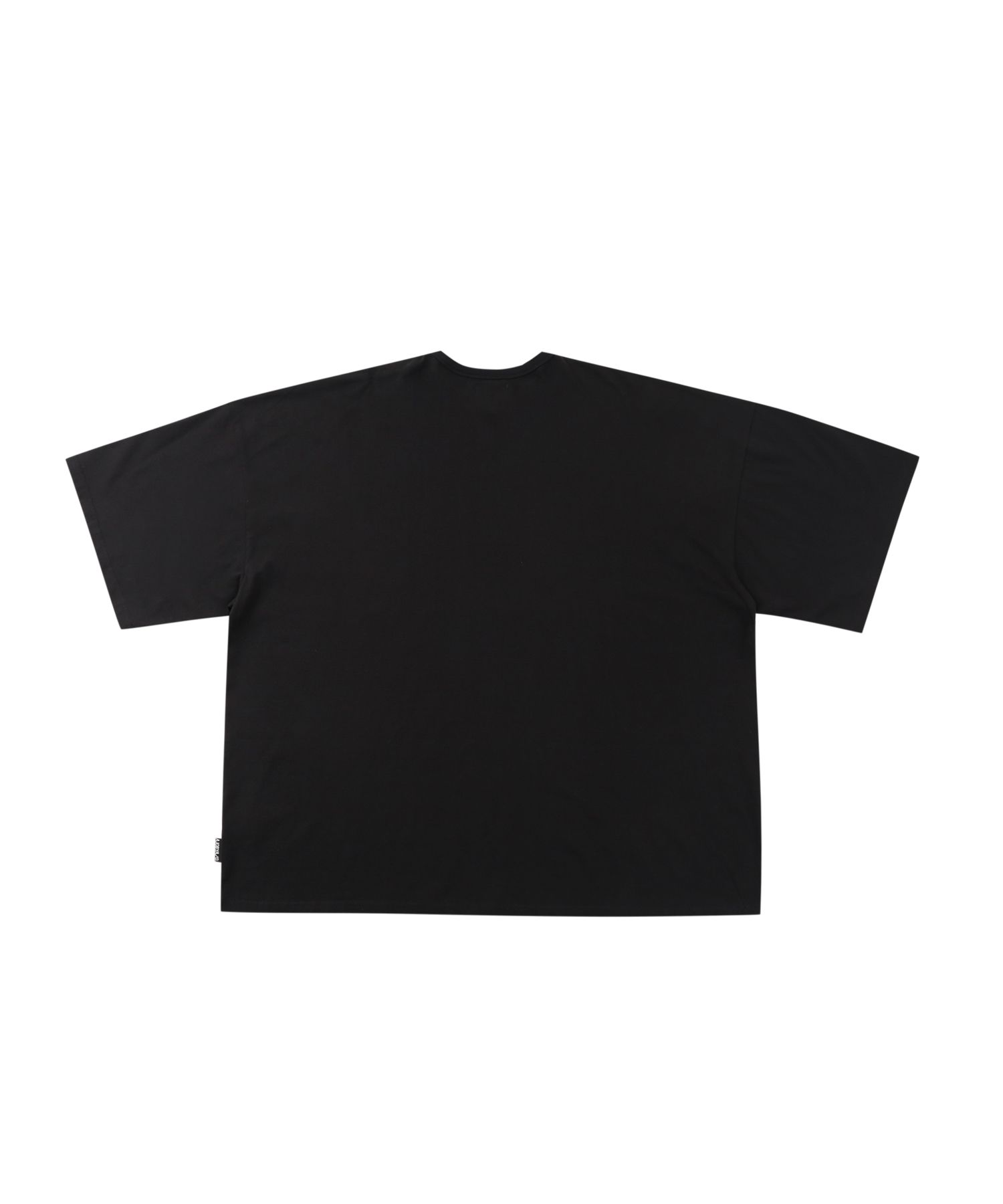 MUSINSA | AJOBYAJO Total Logo T-Shirt [BLACK]
