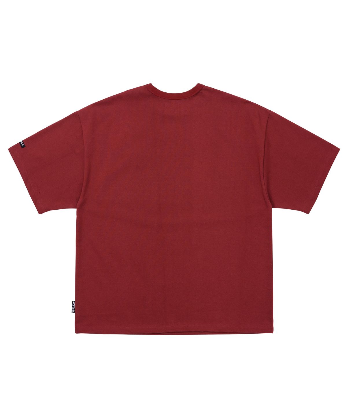아조바이아조(AJOBYAJO) [PBA] DBOF Logo T-Shirt [BURGUNDY]
