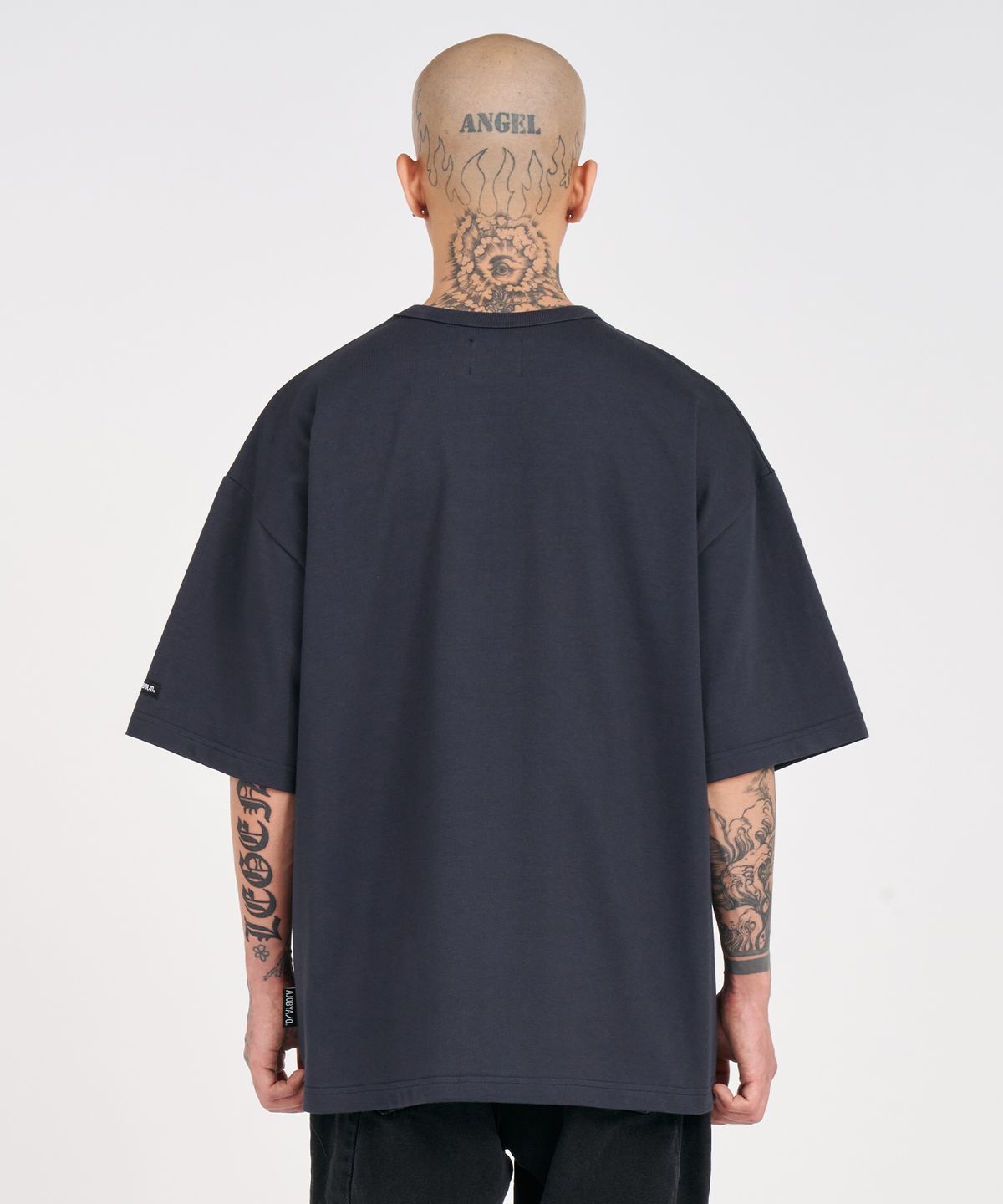 아조바이아조(AJOBYAJO) [PBA] DBOF Logo T-Shirt [DARK NAVY]